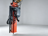 Machine de forage et de fendage robuste à essence pour les opérations en carrière de pierre en extérieur