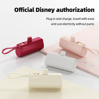 Type-c charge Powerbank 5000mAh Portable Mini chargeur de poche pour Android Ip téléphone portable Charing pratique d'urgence Charing