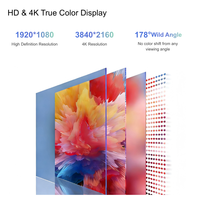 Pantalla Digital Interactiva Táctil 4K de 32 Pulgadas con Soporte de Piso, CMS Basado en la Nube, 1 Año de Garantía, Color Negro, CE FCC RJ45 WiFi Bluetooth