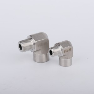 Bán Hot áp lực cao thủy lực nữ/nam NPT 1/2 DN15 góc bên phải 90 độ ống lắp 304 thép không gỉ khuỷu tay - Product Image 6