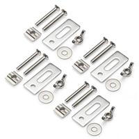 Kit de serrage en aluminium galvanisé pour mini rail en T, compatible avec les routeurs CNC 3018-PRO/3018-MX3/3018-PROVer, origine Chine