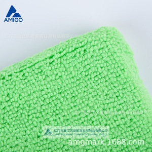 Esponja de Microfibra de Doble Cara Amigo, Rectangular Verde, Super Absorbente, para Lavar Platos y Limpiar la Cocina - Product Image 4