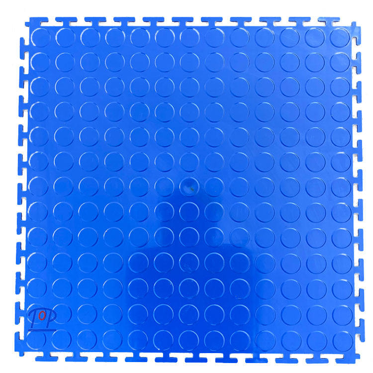 Blue coin pattern