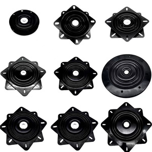 Tùy chỉnh bộ nhớ trở lại bàn xoay xoay tấm cho ghế thanh phân xoay cơ sở với tự động mùa xuân trở lại cơ chế - Product Image 6