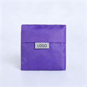 Factory Direct Stylish <b>Dot</b> Pattern Foldable <b>Eco</b> Shopping Bag, Lightweight Polyester Handbag for Clothing Store Packaging - Product Image 2