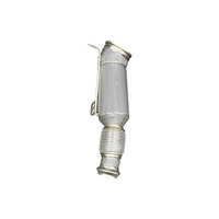 Downpipe de performance 5 pouces B58 OPF/GPF pour BMW G01 G02 G05 G06 X3 X4 X5 X6 40i B58 3.0T avec bouclier thermique