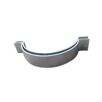 Colliers de serrage pour conduites en acier au carbone personnalisés DC OEM avec finition antirouille Série Hy-Gear DN 15-DN 2000 pour connexion rapide