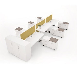 New Arrival Electric Height <b>Adjustable</b> Executive Home Lifting Standing Workstation Office Furniture Desk <b>Table</b> with Cabinets - Product Image 3