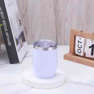 Mug à café en acier inoxydable 304 en forme de U avec couvercle, thermos portable anti-fuite, capacité de 8 oz, isolation thermique, design moderne - Product Image 3