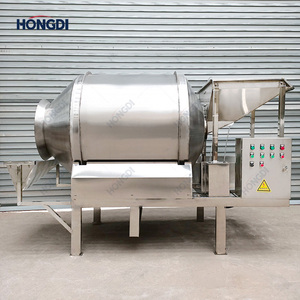 Mezcladora Industrial de Tambor Rotatorio con Entrada de Tolva Cuadrada, Mezcladora de Polvo de Gran Capacidad con Canal de Alimentación de Fácil Carga para Gránulos - Product Image 6