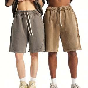 กางเกงขาสั้นผ้าบาติกสำหรับผู้ชายแนวย้อนยุคสำหรับฤดูร้อน2025 - Product Image 2