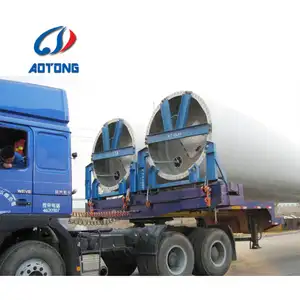 4 Axle Extendable Lowbed Trailer Wind Turbine Blade Transportation Lowbed Trailer For Sale Price