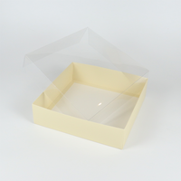 Boîtes de boulangerie de qualité alimentaire emballage de gâteau carton blanc avec fenêtre personnalisé 14x10 papier kraft windsor 14x10x3 boîte