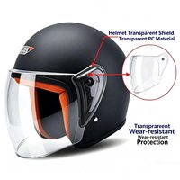 Lámina Transparente de PC, Visera para Casco de Motocicleta y Scooter Eléctrico, Termoformado y Perforación Personalizados