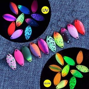 Micro Cucchiaino da Pesca in Ottone Rame <span class=keywords><strong>per</strong></span> <span class=keywords><strong>Trota</strong></span>, <span class=keywords><strong>Esca</strong></span> Artificiale Dura Colorata da 0.8g, 1.8g, 2.5g <span class=keywords><strong>per</strong></span> <span class=keywords><strong>Trota</strong></span>, Spigola, <span class=keywords><strong>Persico</strong></span> e Pesca in Torrente - Product Image 2
