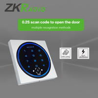 Lector de Tarjetas RFID de Fábrica de 13.56MHz, Lector de Tarjetas de Control de Acceso USB Wiegand, Escáner de Códigos de Barras de Montaje en Pared, Lector de Códigos QR 2D