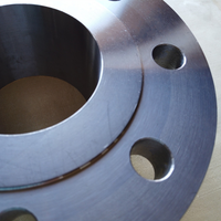 Bride de cou de soudure en acier au carbone ASME B16.9 DN25 DN40 DN80 DN150 DN200 Bride avec col pour brides de connexion