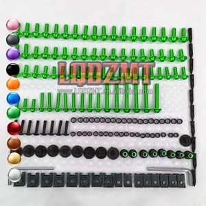 Kit de boulons de carénage en acier inoxydable pour YAMAHA <span class=keywords><strong>FZ6</strong></span> R FZ-6R FZ 6R FZ6R 09 10 11 12 13 14 15 16 17 2009 <span class=keywords><strong>2016</strong></span> 2017 Vis et écrous de carrosserie - Product Image 1