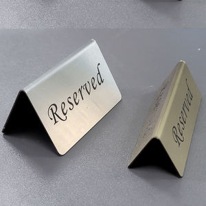 Support de table en acier inoxydable personnalisé pour hôtel, restaurant, mariage, numéro de table - Product Image 5