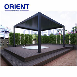 <span class=keywords><strong>Pergola</strong></span> <span class=keywords><strong>à</strong></span> persiennes en aluminium de qualité commerciale persiennes réglables toit <span class=keywords><strong>à</strong></span> persiennes en aluminium motorisé <span class=keywords><strong>prix</strong></span> par ensemble - Product Image 5