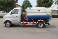 Camion à benne basculante Chang'an 2 tonnes 4x2 pour le ramassage et le compactage des déchets urbains en Afrique