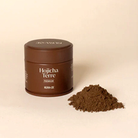 Boîte en fer blanc ronde personnalisée avec couvercle hermétique de qualité alimentaire pour le stockage de 30-50g de Matcha, Hojicha, café, protéines en poudre, biscuits pour animaux de compagnie - Vente en gros