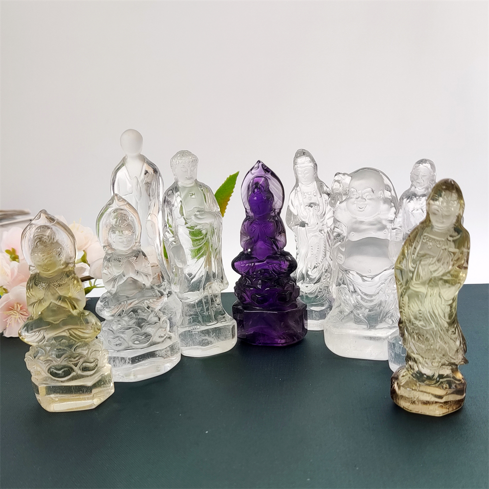Shop Our Collection of Amethyst Carvings and Crystal Buddhas