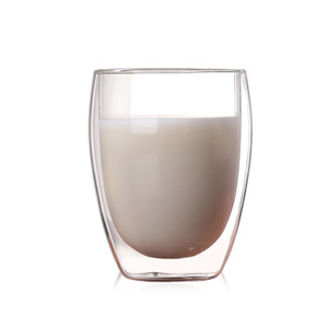 <span class=keywords><strong>Hot</strong></span> <span class=keywords><strong>sale</strong></span> high borosilicate double glass water cup milk coffee cup - Product Image 2