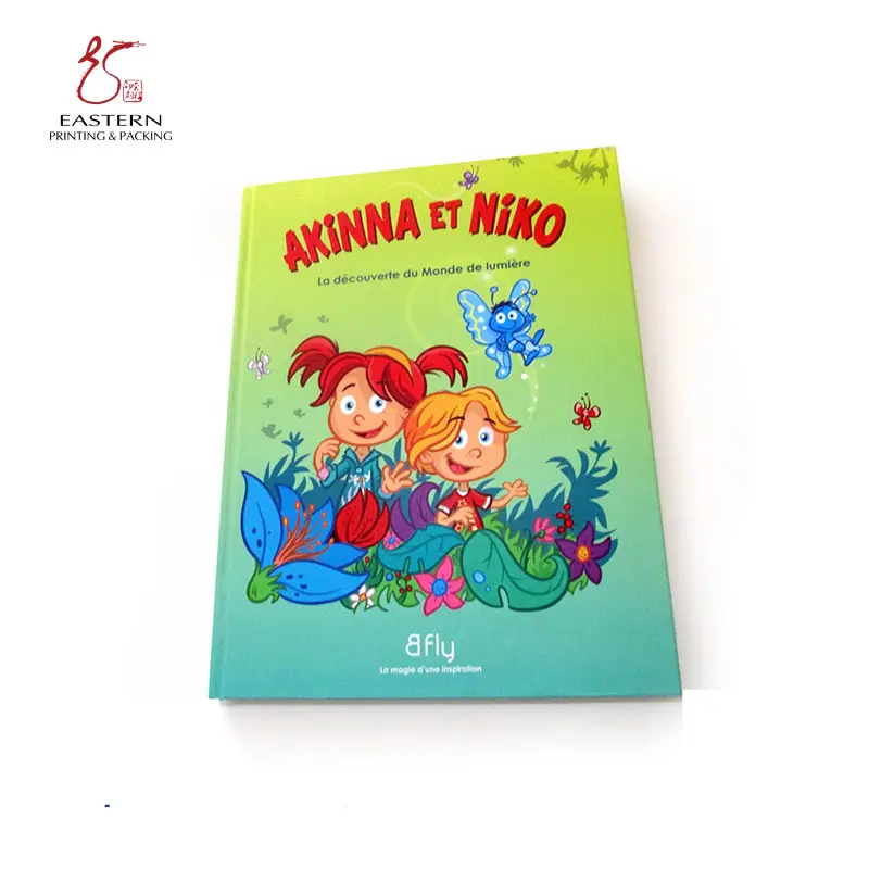 Cor personalizada Impressão Crianças Revista Livros de Papel de Impressão Do Folheto