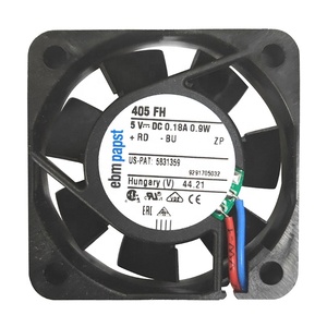 พัดลมระบายความร้อนอุตสาหกรรมขนาดเล็กความเร็วสูง ebm-papst 405FH 40 มม. แบบ DC Axial - Product Image 1