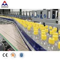 XINMAO Vente chaude Usine d'eau potable entièrement automatique 5000BPH 3 en 1 pour l'eau minérale pure