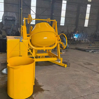 Bétonnière électrique diesel portable, directement de l'usine, pour les travaux de construction et de construction routière