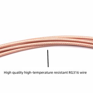 Cable de Extensión FAKRA a SMA/MMCX/MCX de Grado Automotriz - Cable RG316F de Alta Temperatura con Conectores Codificados por Colores (125 ℃   Calificación) - Product Image 4