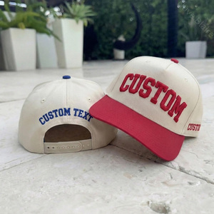 Gorra de Béisbol para Hombre, Moderna, Transpirable, de Algodón, de 5 Paneles, con Logotipo Bordado Personalizado, Gorra Deportiva con Visera Ligeramente Curvada, Gorras Estructuradas - Product Image 2