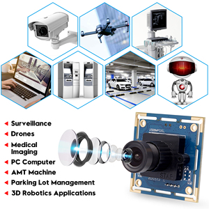 Elp 8MP UVC USB <span class=keywords><strong>2.0</strong></span> máy ảnh Hội Đồng Quản trị IMX179, 8 mét ống kính HD <span class=keywords><strong>Webcam</strong></span> module cho PC Linux Android - Product Image 3