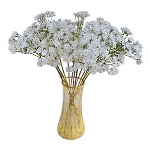 135 teste di <span class=keywords><strong>fiori</strong></span> artificiali di gipsofila (<span class=keywords><strong>Daphne</strong></span> Baby's Breath) per decorazioni morbide all'ingrosso per sale matrimoni e hotel - Product Image 4