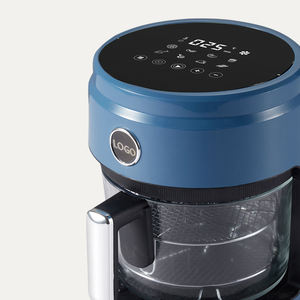 Nuovo arrivo senza olio friggitrice ad aria in vetro multifunzionale visiva trasparente - Product Image 3