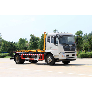 Camion à ordures Dongfeng 4x2, 15 tonnes, petit camion à bras articulé, chargeur à benne basculante, état neuf, camion de transport de déchets - Product Image 1