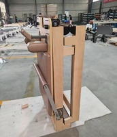 Reformer de Pilates de madera con torre completa, cama profesional para yoga y entrenamiento de core, para fisioterapia y rehabilitación