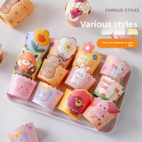 Moule à gâteau 3D en carton de qualité alimentaire résistant à la chaleur, jetable, avec décoration de gâteau personnalisable