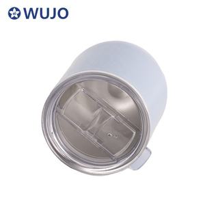 Sublimation de 12oz Logo personnalisé Double paroi en acier inoxydable isolé tasse à café de voyage tasse à vin thermos gobelet en forme d'oeuf - Product Image 3