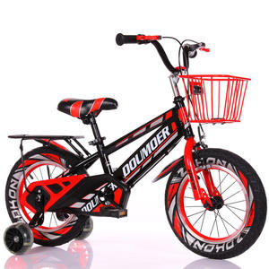 Vélos pour enfants neufs en gros, modèle Wolf Warrior avec panier, 12/14/16/18 pouces, avec roues d'apprentissage – Approvisionnement direct usine - Product Image 3