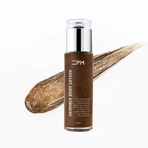 ZPM OEM/ODM Private Label vendita calda 100% naturale cura della pelle olio abbronzante di alta qualità bronzo lozione per il corpo scintillante