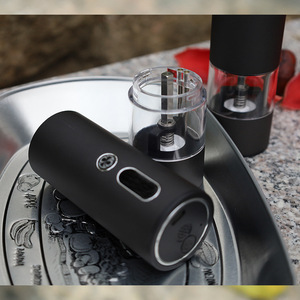 Molinillo de café eléctrico con pantalla digital, recargable por USB, tamaño de molienda ajustable, portátil - Product Image 4