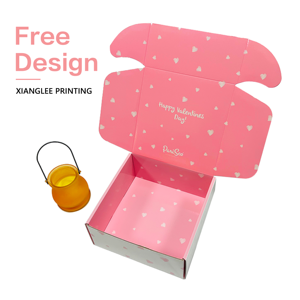 Caja de Envío de Cartón Corrugado Plegable de Lujo con Logotipo Personalizado a Todo Color, Materiales Reciclados Ecológicos para Cosméticos, Zapatos y Regalos - Product Image 6