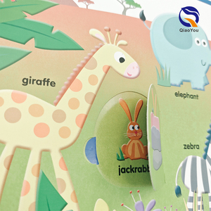 <span class=keywords><strong>Impression</strong></span> de livres cartonnés pour enfants résistants aux déchirures, personnalisés et fabriqués directement en usine - Product Image 6