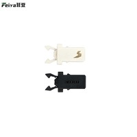 Amortisseur hydraulique à fermeture douce et ouverture par pression - Loquet tactile pour armoire moderne et accessoires de quincaillerie domestique