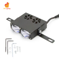 Puissante calandre de voiture étanche phare Led antibrouillard 40W lumière Led Ford Ranger Grille pour voiture camion moto accessoires