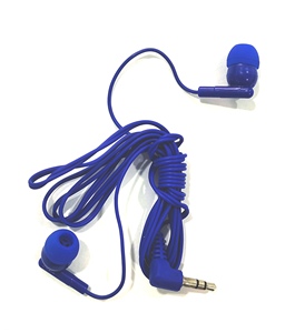 <span class=keywords><strong>Auriculares</strong></span> <span class=keywords><strong>intrauditivos</strong></span> con cable y conector PCV blue, 3,5mm - Product Image 5
