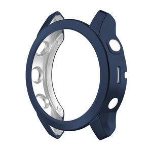 Pour <span class=keywords><strong>Garmin</strong></span> fenix 7 7X 7S saphir placage solaire étui en TPU souple protecteur couverture pare-chocs <span class=keywords><strong>montre</strong></span> cadre antichoc coque de protection - Product Image 5